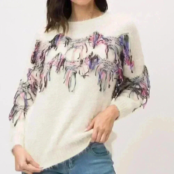 Sweaters - Fringe Sweater